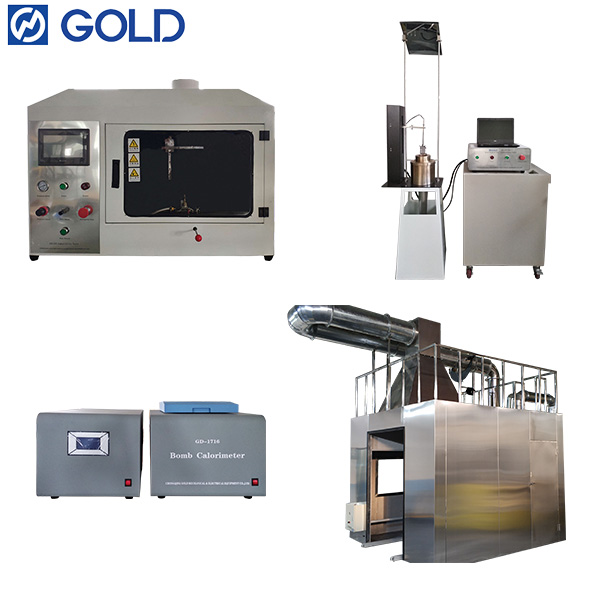 建設製品の火災分類のために、EN 13501-1にはどのような試験装置が含まれていますか？