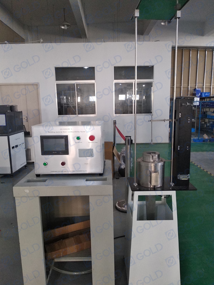 米国へのISO1182不燃性テスター