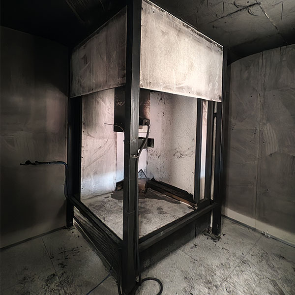 火災試験装置EN13823建築材料SBIへの単一の燃焼アイテム